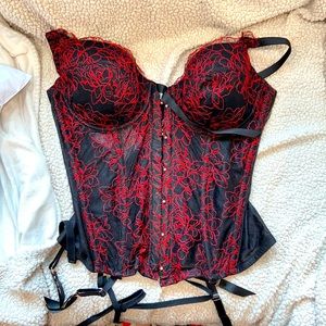 Corset and matching thong